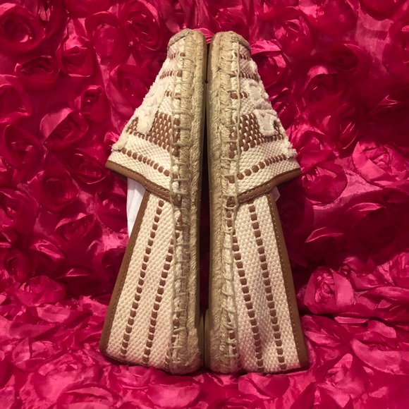 TORY BURCH Shaw Espadrille Light Natural Royal Tan - Picture 3 of 8